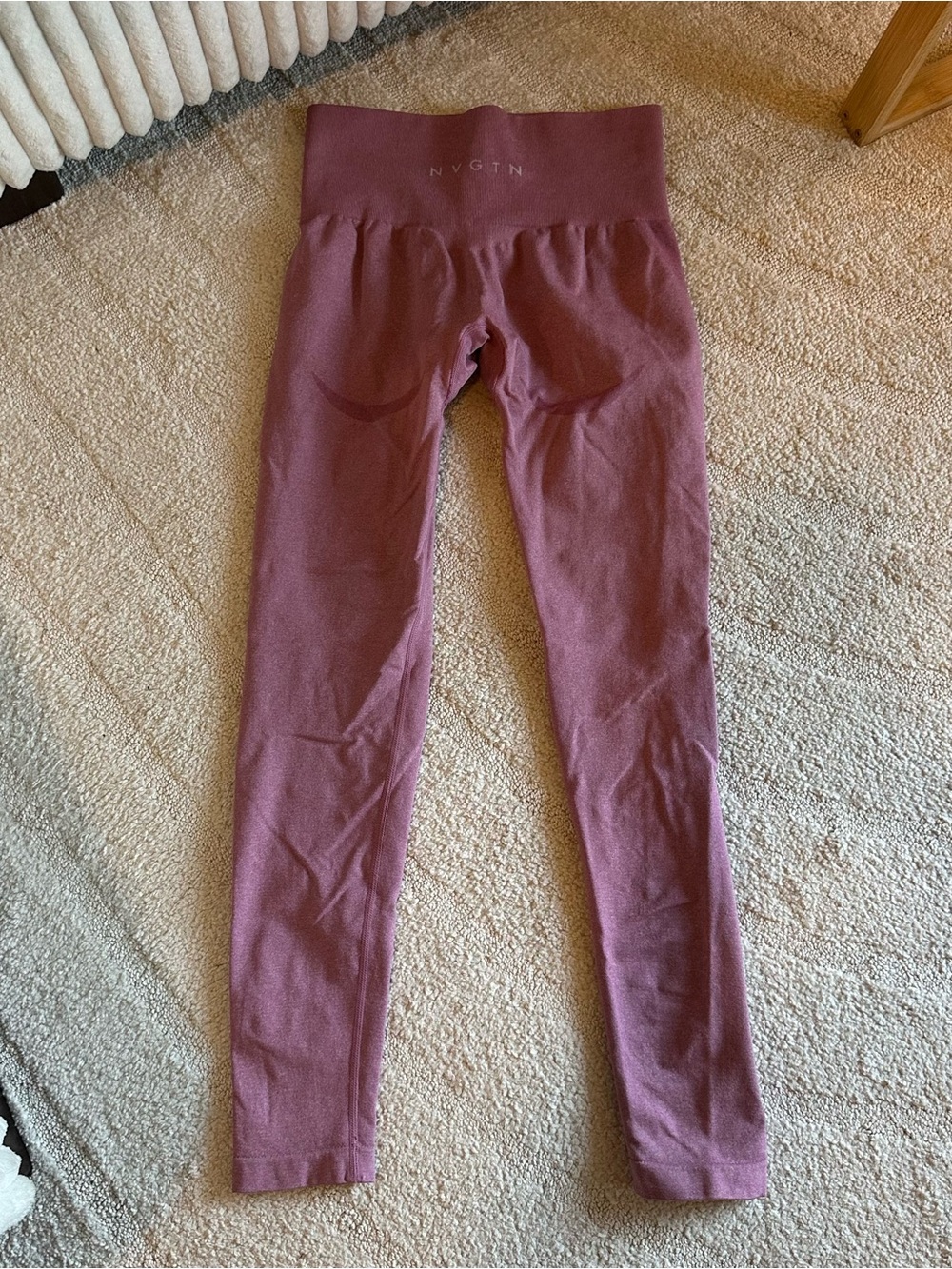 NVGTN Pink Contour Seamless Leggings